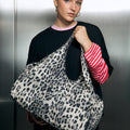 Saturnia bolsa fin de semana animal print 