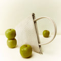 Trena Bolso estilo tote con acabado trenzado 