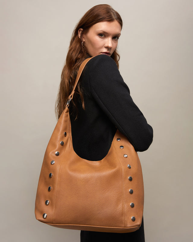 Diblini mala hobo com detalhes metálicos 