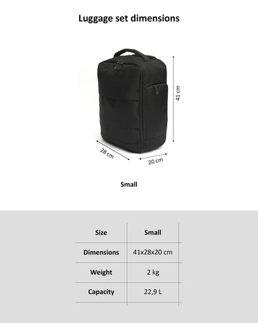 Walizka Hadaru Trolley Mochila 