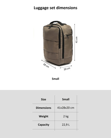 Walizka Hadaru Trolley Mochila 