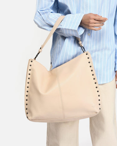 Prido große Hobo-Tasche mit metallischen Details 