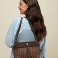 Rangri bolso bandolera efecto rafia 